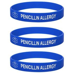 5 Pack-Free Engraving Medical Safe SOS